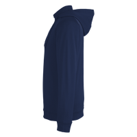 Swannies Unisex Vandyke Quarter-Zip Hooded Pullover, Navy / Navy, Left Sleeve view