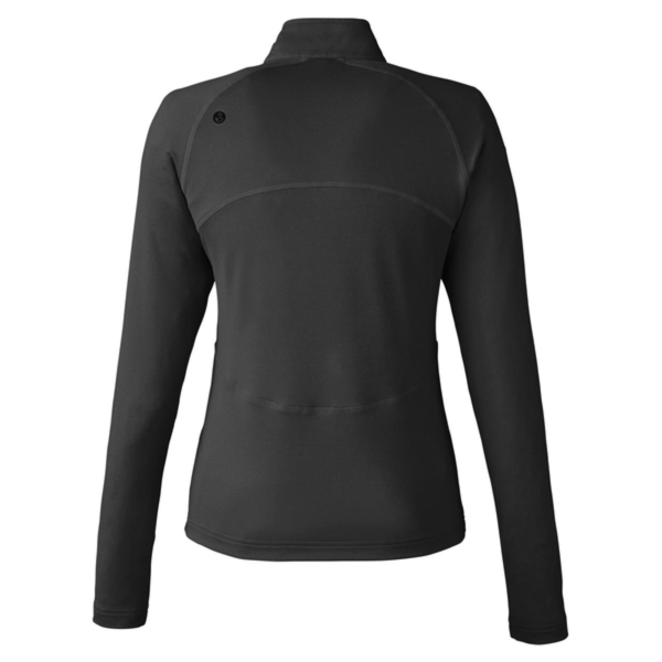 Swannies Women's Cora Full-Zip Jacket, Black, Back view