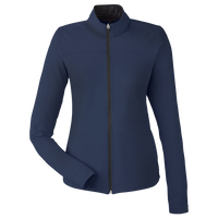 Swannies Women's Cora Full-Zip Jacket, Navy, Front view
