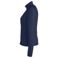 Swannies Women's Cora Full-Zip Jacket, Navy, Left Sleeve view