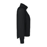 Swannies Women's Ellis Snap Neck Pullover, Black, Right Sleeve view
