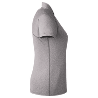 Swannies Women's Quinn Polo, Grey, Right Sleeve view