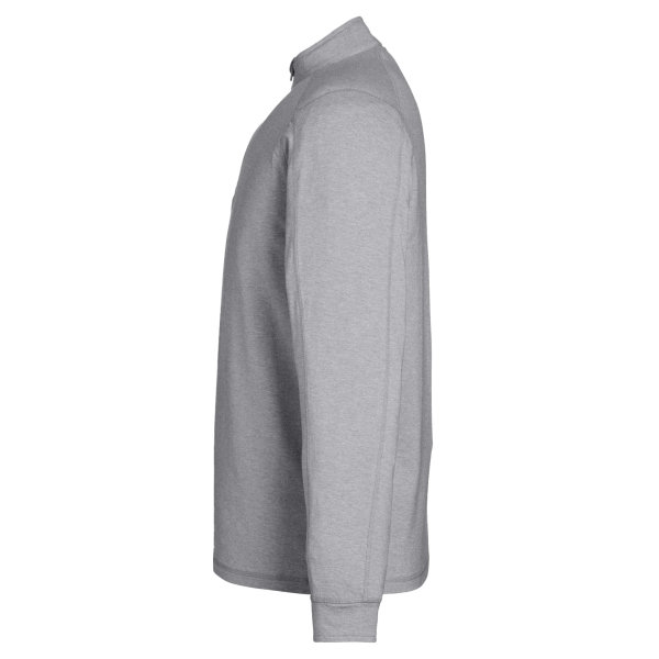 TASC Performance Inc Men's Carrollton Quarter-Zip Pullover, Heather Grey, Left Sleeve view