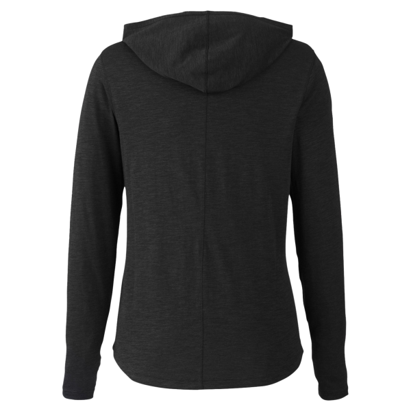 TASC Performance Inc Women's Recess Hooded Pullover, Black, Back view
