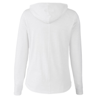 TASC Performance Inc Women's Recess Hooded Pullover, White, Back view