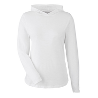 TASC Performance Inc Women's Recess Hooded Pullover, White, Front view