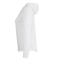 TASC Performance Inc Women's Recess Hooded Pullover, White, Left Sleeve view