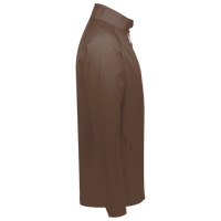 Team 365 Men's Campus Microfleece Jacket, Sport Dark Brown, Right Sleeve view