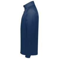 Team 365 Men's Campus Microfleece Jacket, Sport Dark Navy, Left Sleeve view