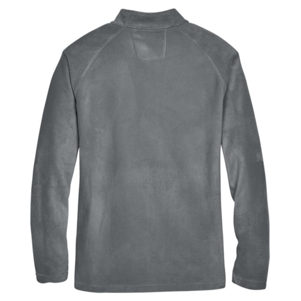 Team 365 Men's Campus Microfleece Jacket, Sport Graphite, Back view