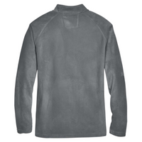 Team 365 Men's Campus Microfleece Jacket, Sport Graphite, Back view