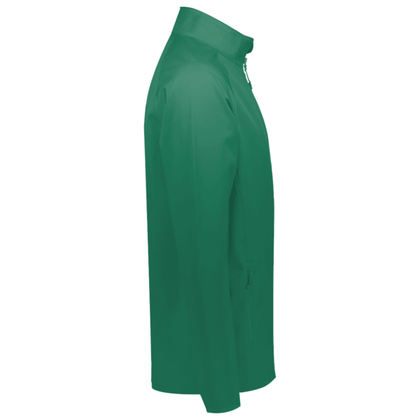 Team 365 Men's Campus Microfleece Jacket, Sport Kelly, Right Sleeve view