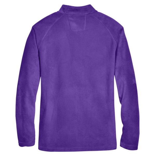 Team 365 Men's Campus Microfleece Jacket, Sport Purple, Back view