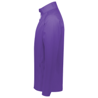 Team 365 Men's Campus Microfleece Jacket, Sport Purple, Left Sleeve view