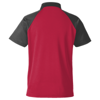 Team 365 Men's Command Snag-Protection Colorblock Polo, Sport Red / Black, Back view