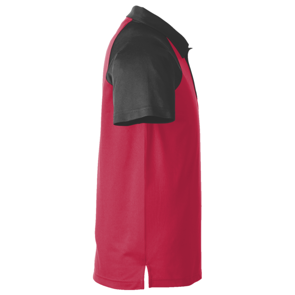 Team 365 Men's Command Snag-Protection Colorblock Polo, Sport Red / Black, Right Sleeve view