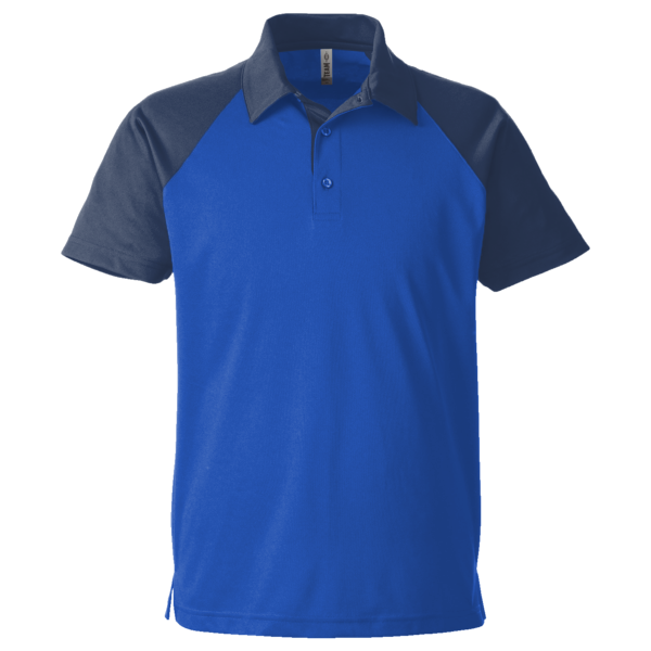 Team 365 Men's Command Snag-Protection Colorblock Polo, Sport Royal / Sport Dark Navy, Front view
