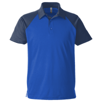 Team 365 Men's Command Snag-Protection Colorblock Polo, Sport Royal / Sport Dark Navy, Front view