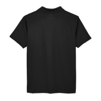 Team 365 Men's Command Snag Protection Polo, Black, Back view