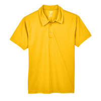 Team 365 Men's Command Snag Protection Polo, Sport Athletic Gold, Front view