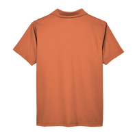 Team 365 Men's Command Snag Protection Polo, Sport Burnt Orange, Back view
