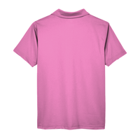Team 365 Men's Command Snag Protection Polo, Sport Charity Pink, Back view