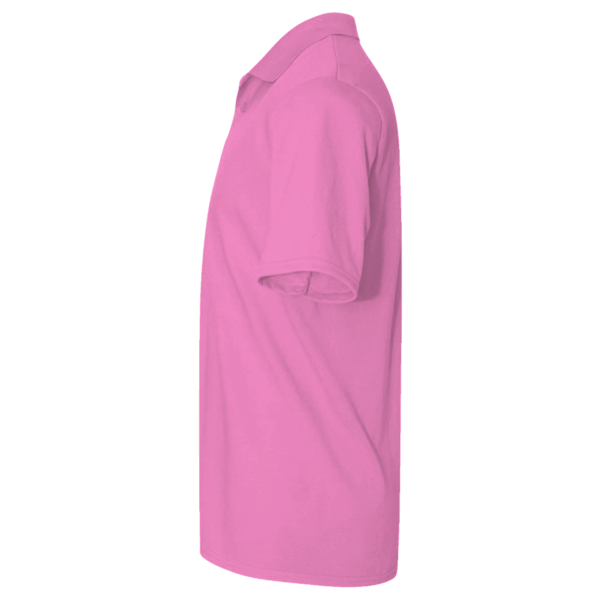 Team 365 Men's Command Snag Protection Polo, Sport Charity Pink, Left Sleeve view