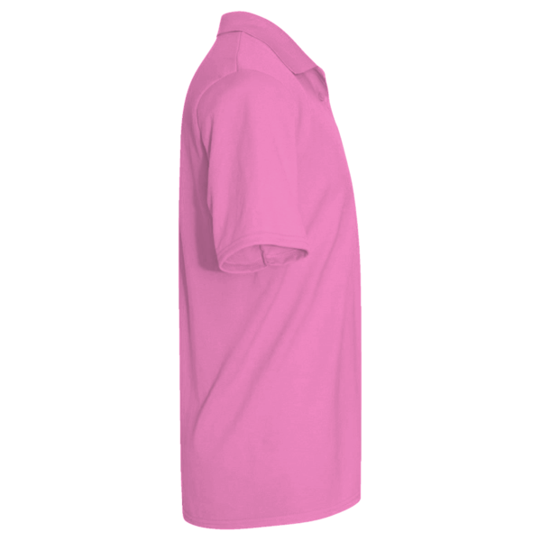 Team 365 Men's Command Snag Protection Polo, Sport Charity Pink, Right Sleeve view