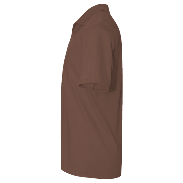 Team 365 Men's Command Snag Protection Polo, Sport Dark Brown, Left Sleeve view