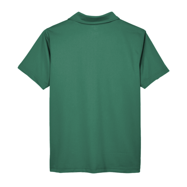 Team 365 Men's Command Snag Protection Polo, Sport Dark Green, Back view