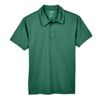 Team 365 Men's Command Snag Protection Polo, Sport Dark Green, Front view