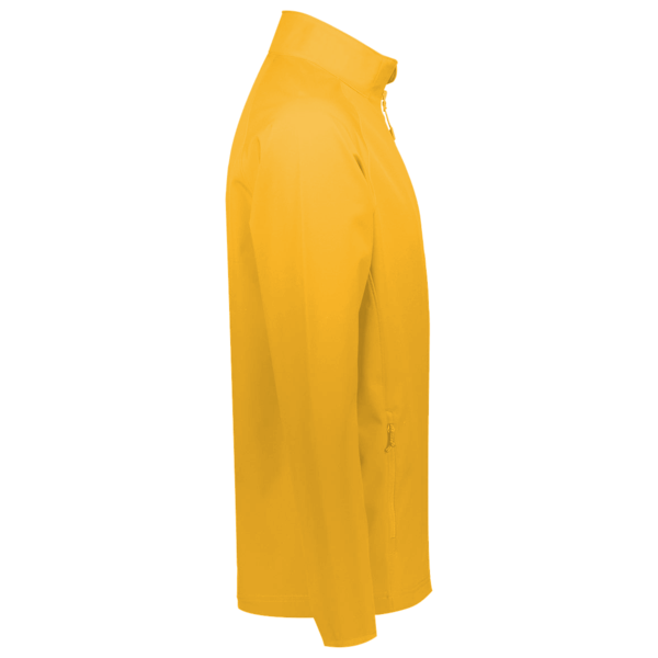 Team 365 Men's Leader Soft Shell Jacket, Sport Athletic Gold, Right Sleeve view