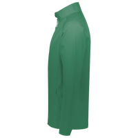 Team 365 Men's Leader Soft Shell Jacket, Sport Dark Green, Left Sleeve view