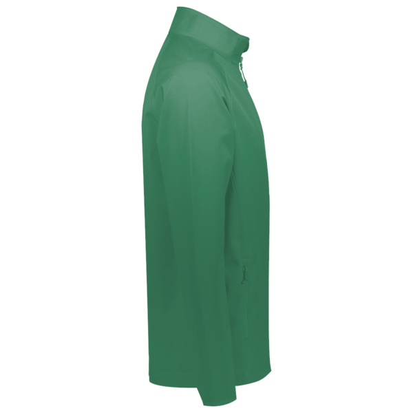Team 365 Men's Leader Soft Shell Jacket, Sport Dark Green, Right Sleeve view
