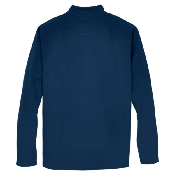 Team 365 Men's Leader Soft Shell Jacket, Sport Dark Navy, Back view