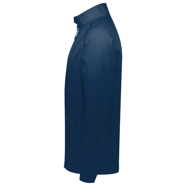 Team 365 Men's Leader Soft Shell Jacket, Sport Dark Navy, Left Sleeve view