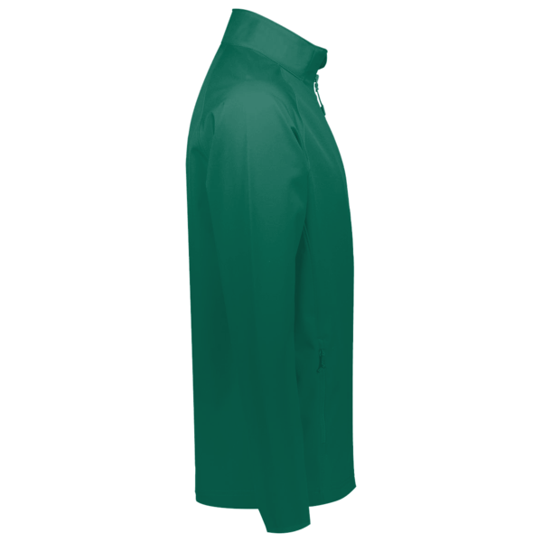 Team 365 Men's Leader Soft Shell Jacket, Sport Forest, Right Sleeve view