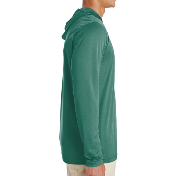 Team 365 Men's Zone Performance Hooded T-Shirt, Sport Forest, Right Sleeve view