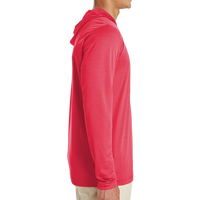 Team 365 Men's Zone Performance Hooded T-Shirt, Sport Red, Right Sleeve view