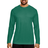 Team 365 Men's Zone Performance Long Sleeve T-Shirt, Sport Forest, Front view