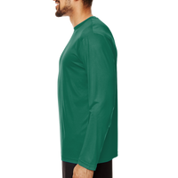 Team 365 Men's Zone Performance Long Sleeve T-Shirt, Sport Forest, Left Sleeve view