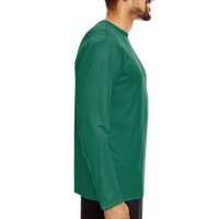 Team 365 Men's Zone Performance Long Sleeve T-Shirt, Sport Forest, Right Sleeve view