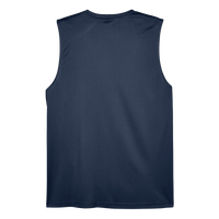Team 365 Men's Zone Performance Muscle T-Shirt, Sport Dark Navy, Back view