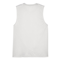 Team 365 Men's Zone Performance Muscle T-Shirt, Sport Silver, Back view