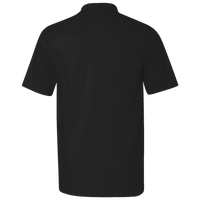 Team 365 Men's Zone Performance Polo, Black, Back view
