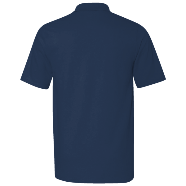 Team 365 Men's Zone Performance Polo, Sport Dark Navy, Back view