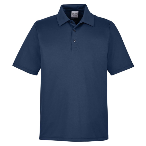 Team 365 Men's Zone Performance Polo, Sport Dark Navy, Front view