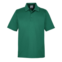 Team 365 Men's Zone Performance Polo, Sport Forest, Front view