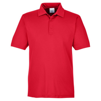 Team 365 Men's Zone Performance Polo, Sport Red, Front view