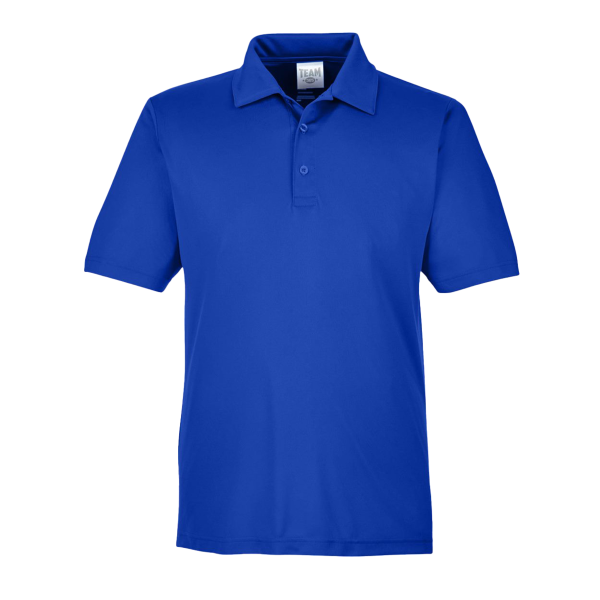 Team 365 Men's Zone Performance Polo, Sport Royal, Front view